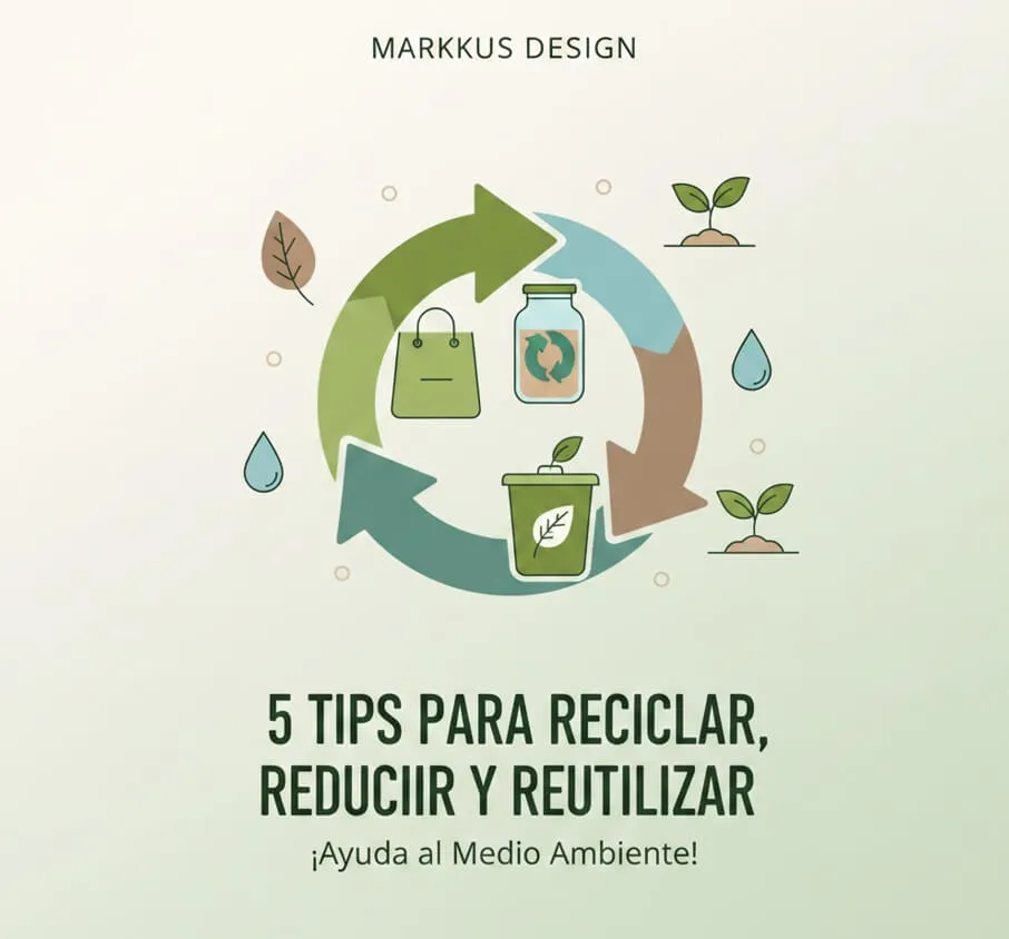 tips para Reciclar, Reducir y Reutilizar, para ayudar al medio ambiente